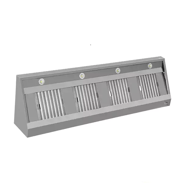 Industriemfang uden motor - 2400 x 700 x 400 mm