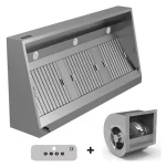 Industriemfang med motor og styring - 1500 x 700 x 540 mm - Industriemfang.dk Industriemfang med motor og styring - 1500 x 700 x 540 mm